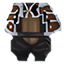 Shinobi del Inframundo protección de piernas