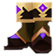 Sombra de la Hoja Nocturna botas largas