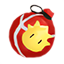 紅色閃避水球