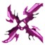 Shuriken de hierro pesado