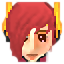 Colgante burdo de Fuerza de Emblema de Sprite
