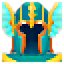 Colgante burdo de AGI de Emblema de Sprite
